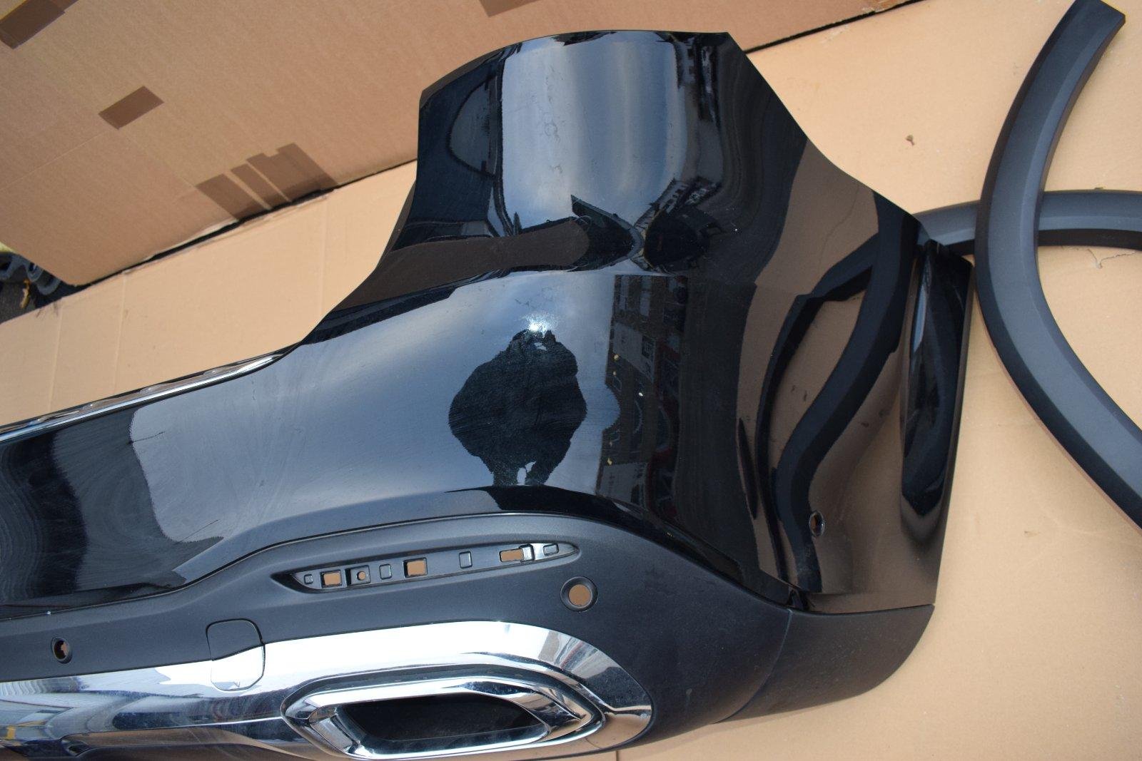 Original Mercedes X167 GLS AMG Line Rear Bumper - Image 2