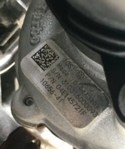 Alternative view of VW Golf Sportvan CHP engine