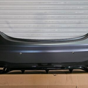 Mercedes E63 AMG Rear Bumper – W213 Sedan – Carbon Diffuser & Exhaust Trims – OEM
