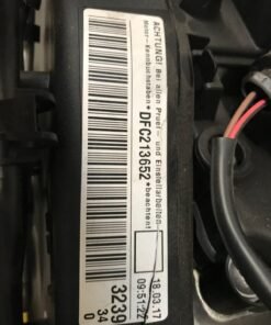 Alternative view of VW Passat DFC engine