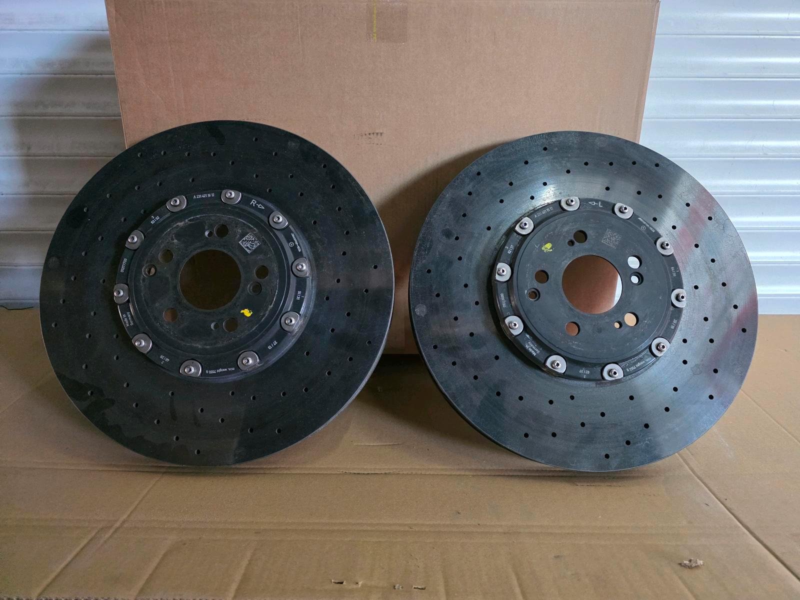 Mercedes 63 AMG Ceramic Brake Disc Set