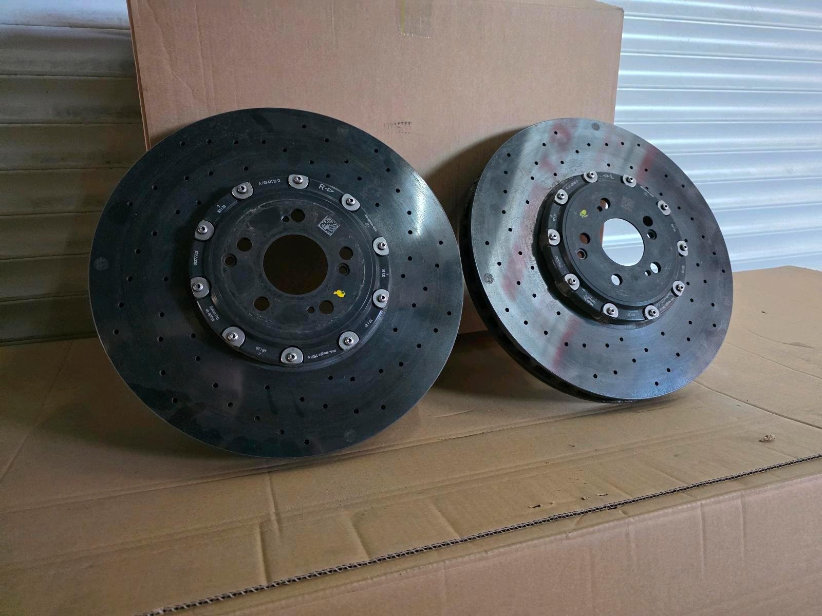 Mercedes 63 AMG Ceramic Brake Disc Set - Image 4