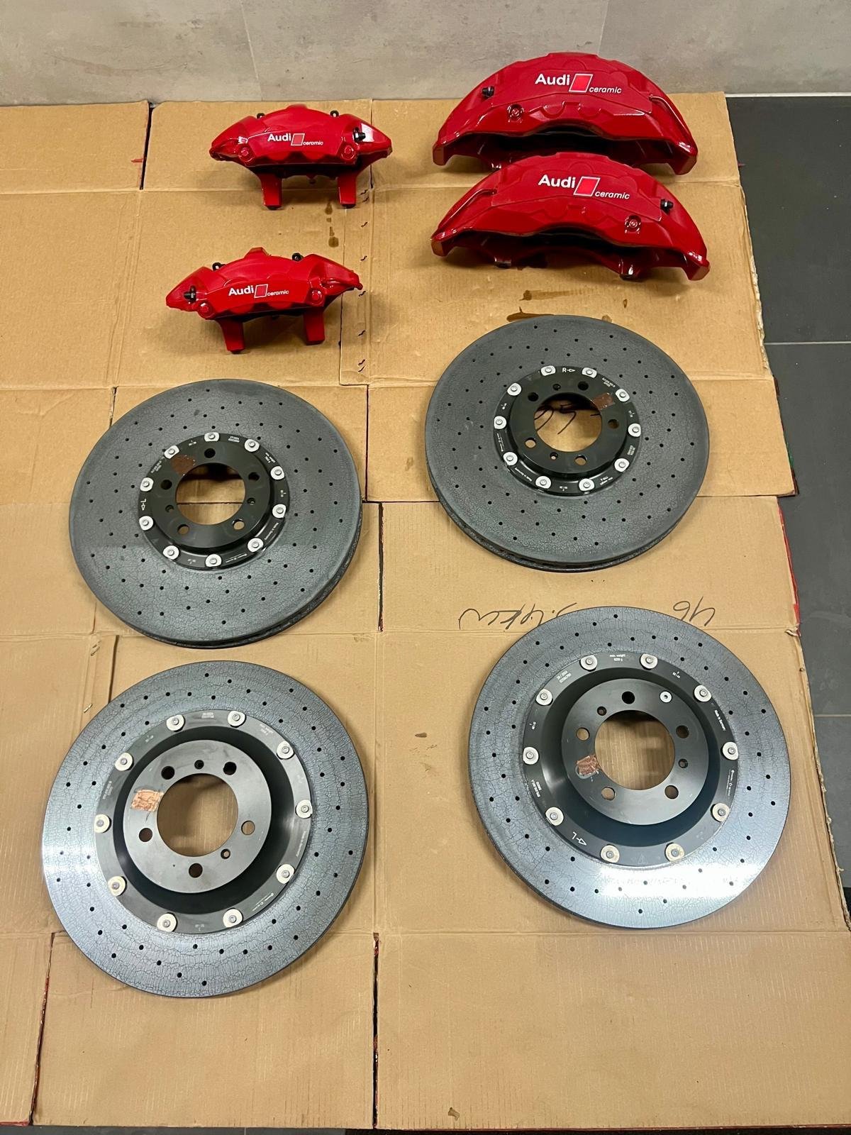 Audi e-tron RS Ceramic Brake System