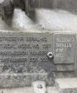 Alternative view of VW Amarok automatic gearbox RMK