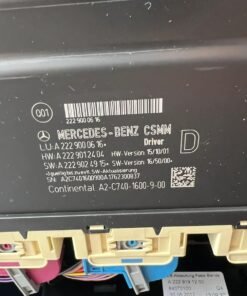 Alternative view of Mercedes-Benz S-Class W222 Front Seat