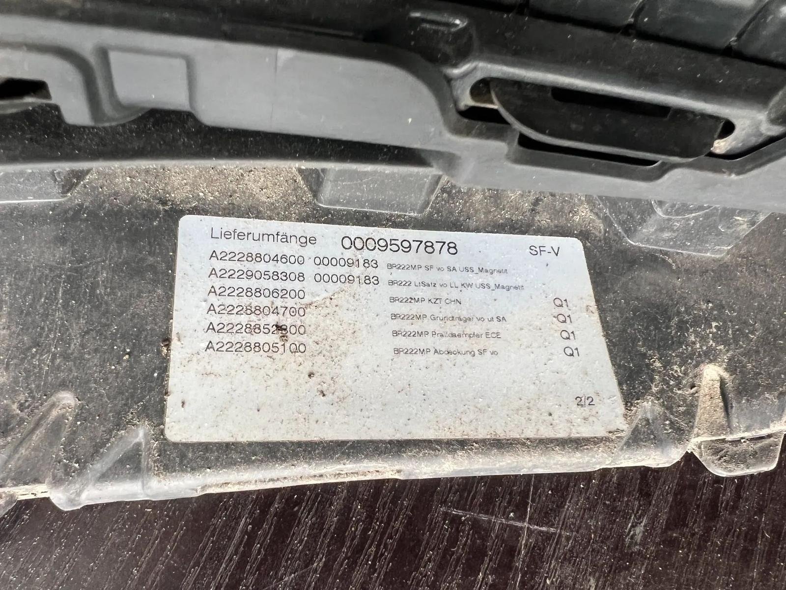 Mercedes-Benz W166/X166 Headlight Carrier - Image 9