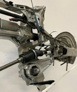 Alternative view of BMW M8 F92 front axle