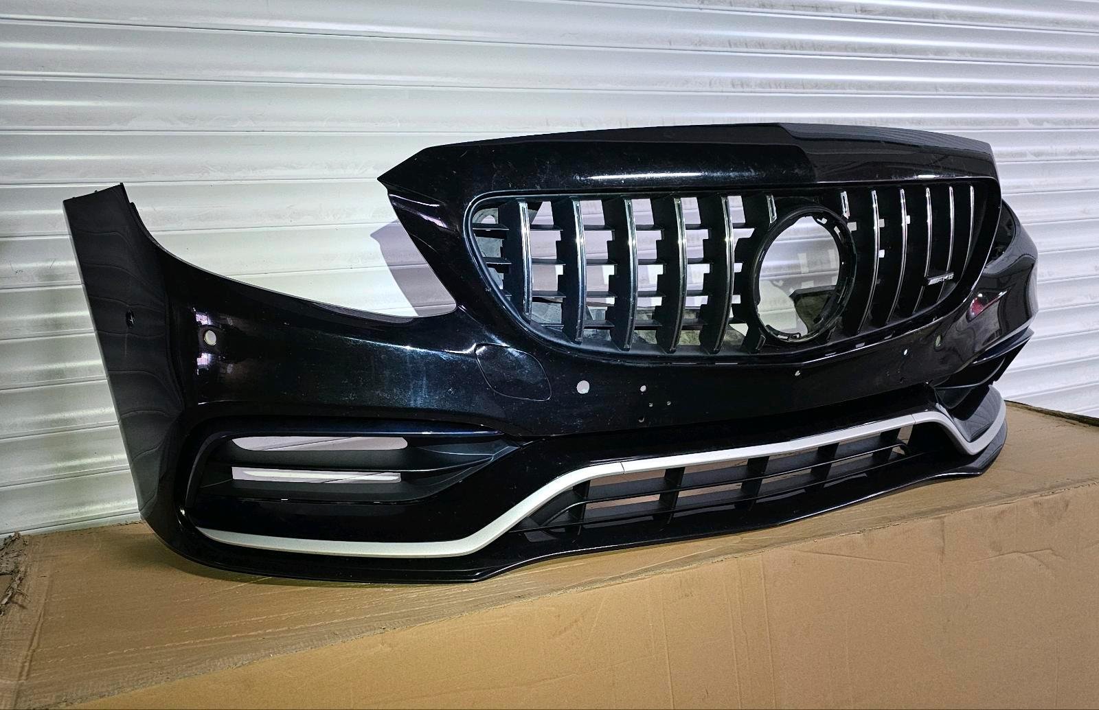 Mercedes C63 AMG Front Bumper Facelift – Panamericana Grille – W205 / S205 – OEM - Image 8