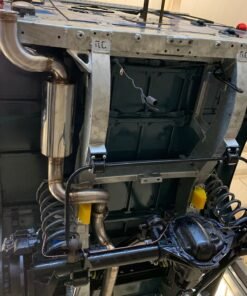 Alternative view of 3″ Stainless Steel Exhaust System