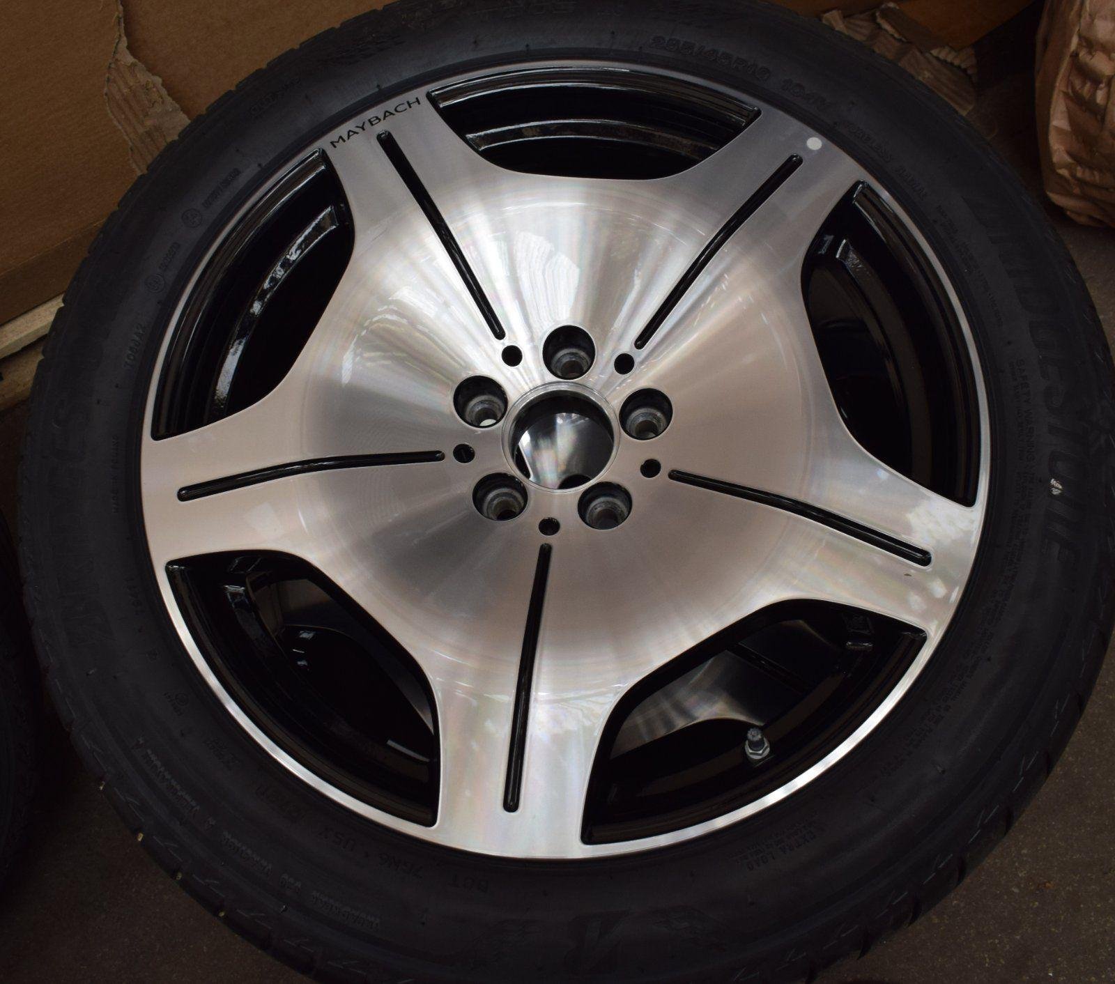 Mercedes W223 S-Class Maybach 19-Inch Wheel Set - Image 3
