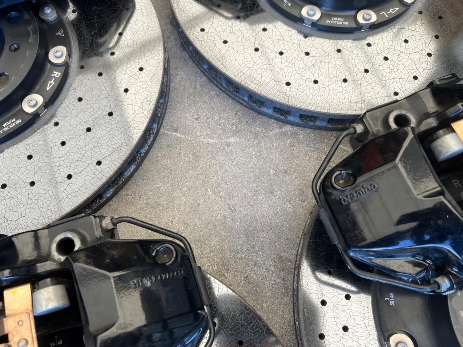 Porsche 911/992 Turbo S Ceramic Brake System - Image 8