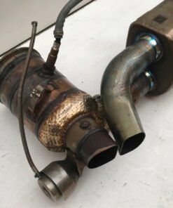 Alternative view of Porsche GT2 RS Exhaust System