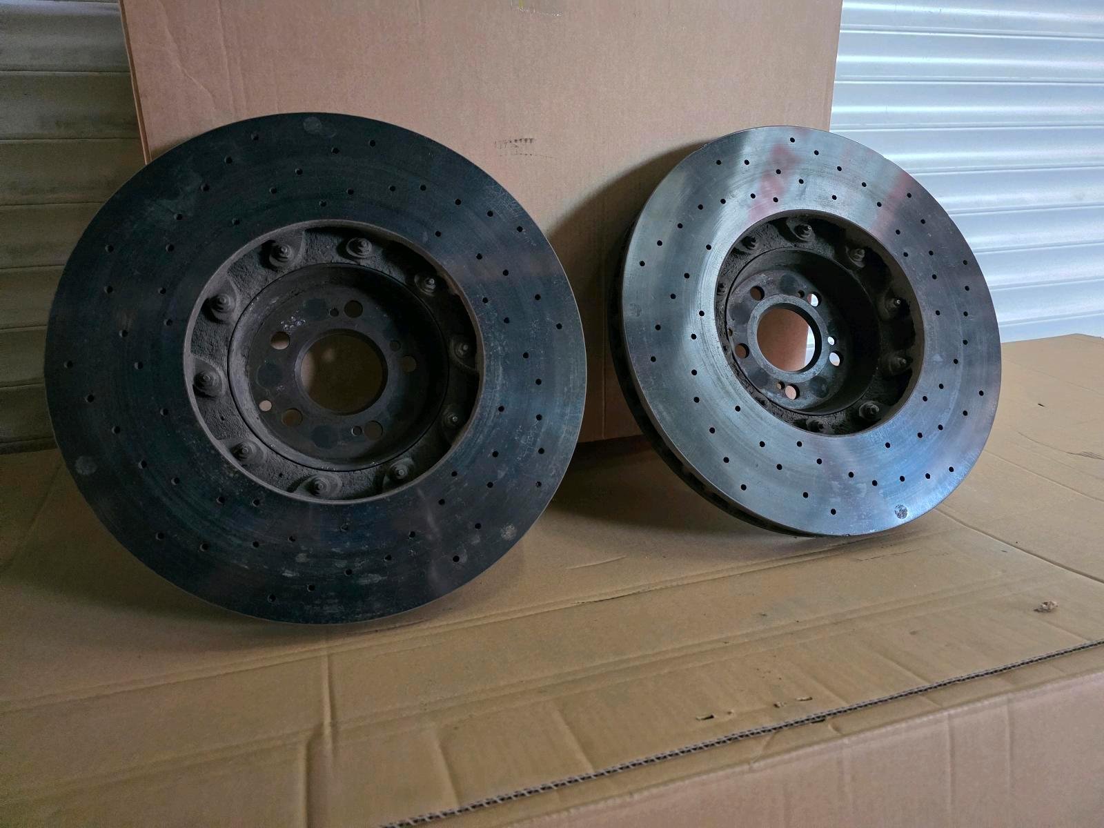 Mercedes 63 AMG Ceramic Brake Disc Set - Image 6