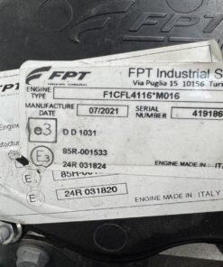 Alternative view of Iveco Daily F1CFL4116 engine for sale