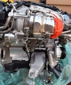 Alternative view of Original Mercedes Engine OM654