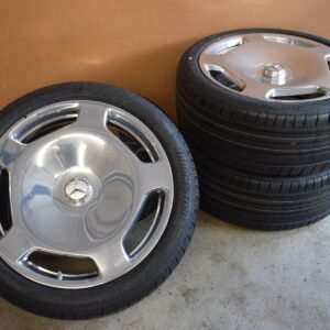 Mercedes W223 S-Class Complete Wheel Set – 20-Inch – OEM