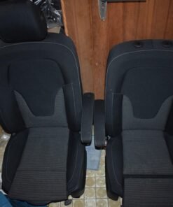 Mercedes W447 V-Class Fabric Seats – Driver + Passenger