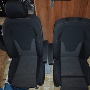 Mercedes W447 V-Class Fabric Seats – Driver + Passenger