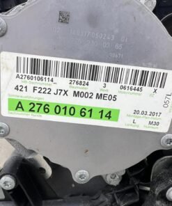 Alternative view of Mercedes-Benz V6 Engine – S-Class W222