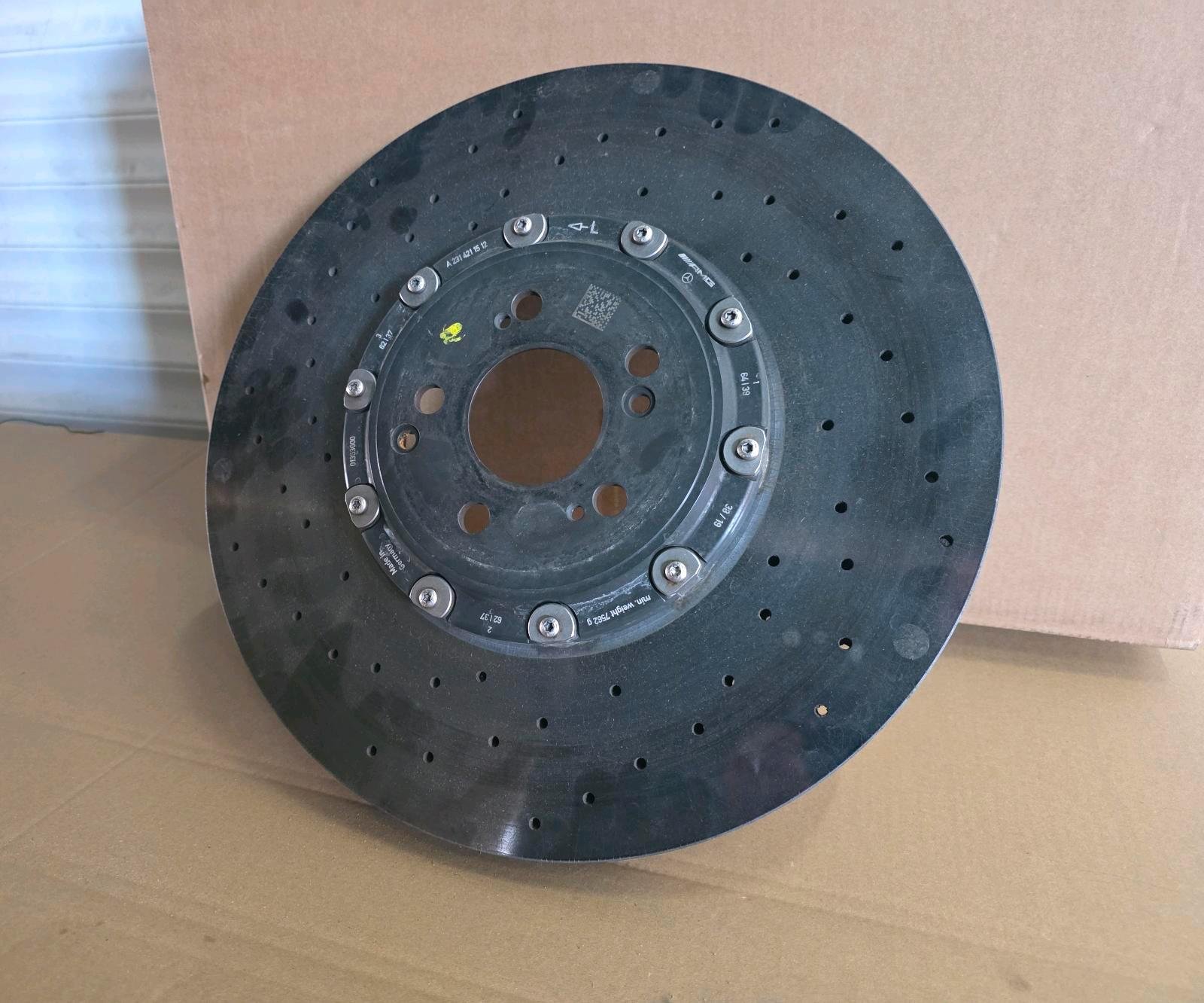 Mercedes 63 AMG Ceramic Brake Disc Set - Image 7