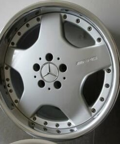 Alternative view of Original AMG BBS 18 Wheels