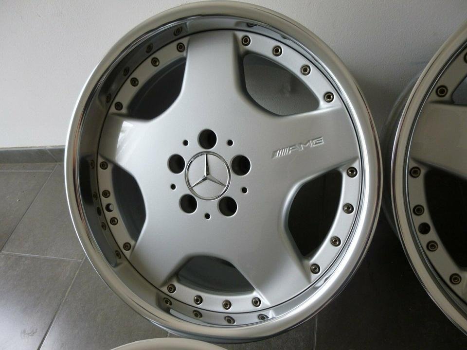 Original AMG BBS 18 Wheels - Image 7
