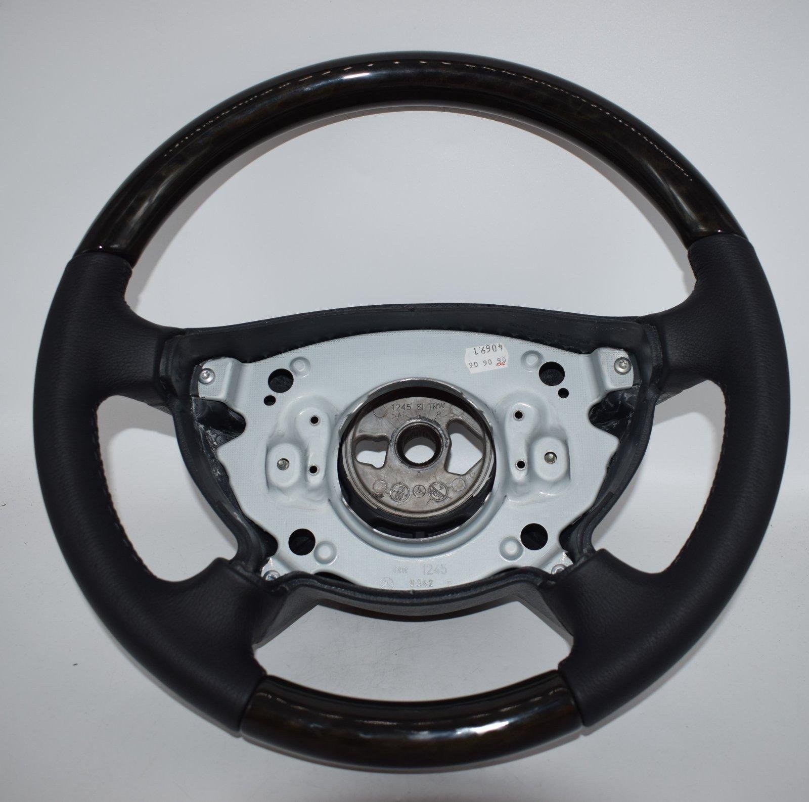 Original Mercedes Wooden Steering Wheel