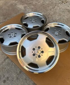 W140 18″ AMG Aero II Monoblock Wheels