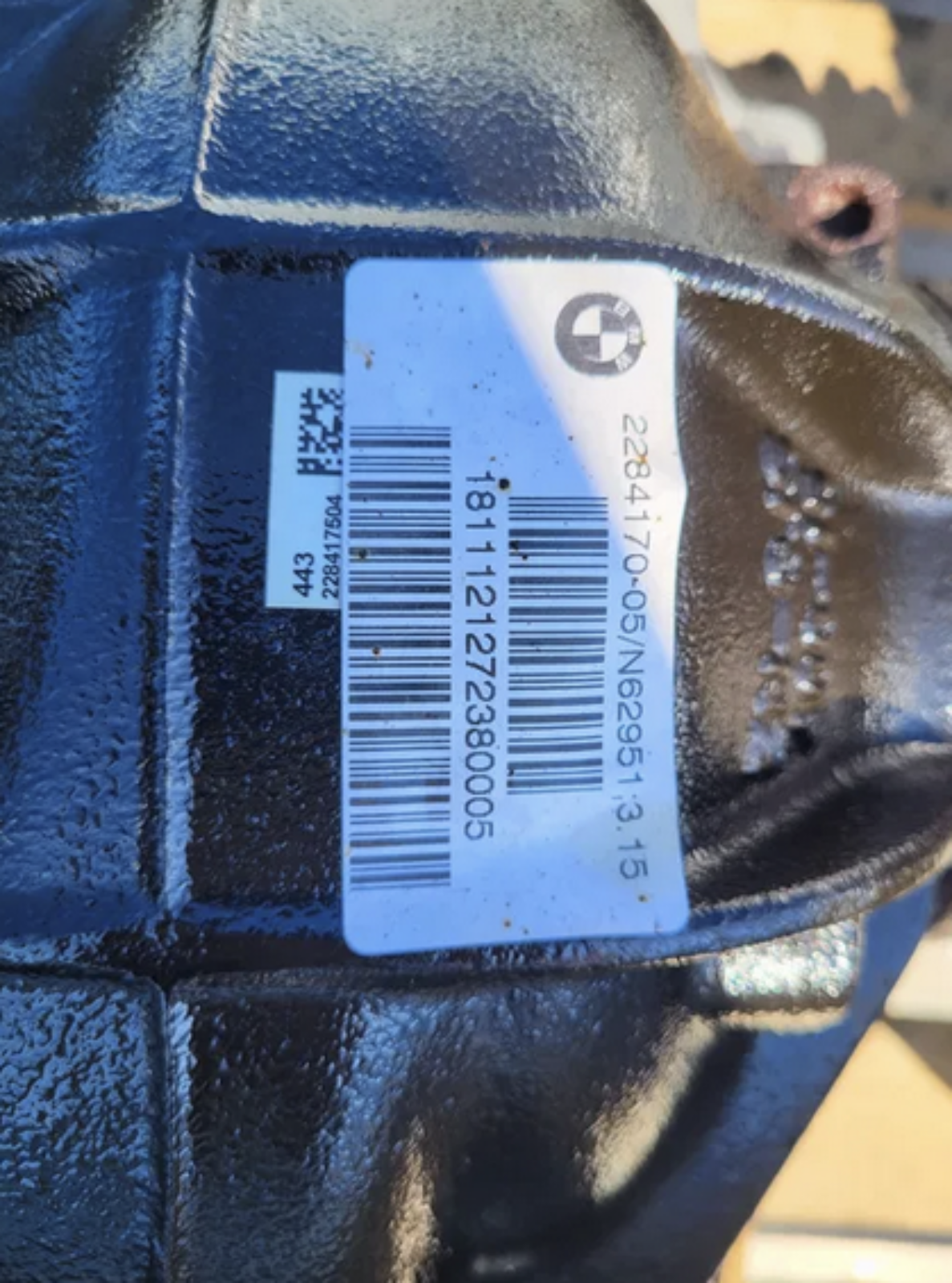 BMW M5 F10 Complete Rear Axle Suspension Assembly - Image 4