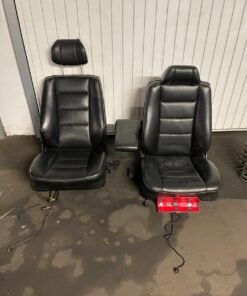 Genuine Mercedes-Benz C126 SEC Coupe Front Seats