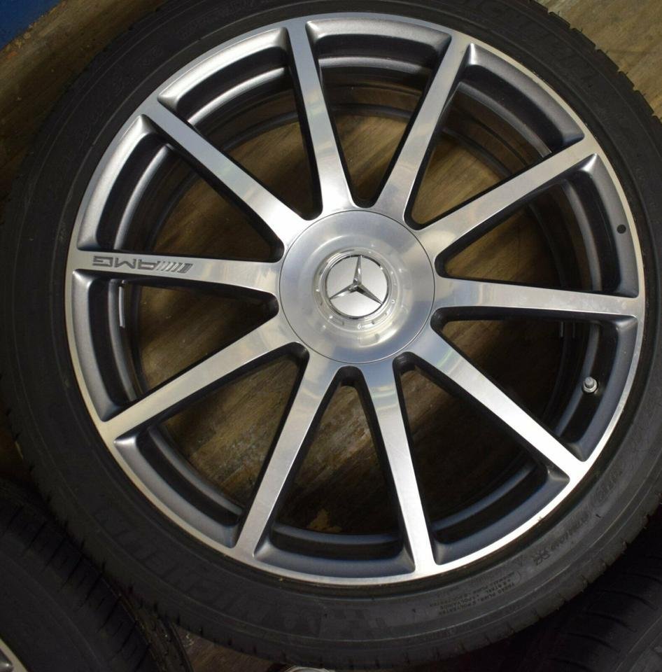 Mercedes W222 / W217 AMG 20-Inch Summer Wheel Set - Image 3