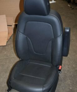 Mercedes W447 Passenger Seat — Black Leather — Fully Electric