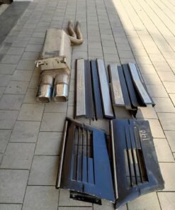 W140 Lorinser Exhaust, Side Vents, & Door Sills Package