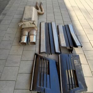 W140 Lorinser Exhaust, Side Vents, & Door Sills Package
