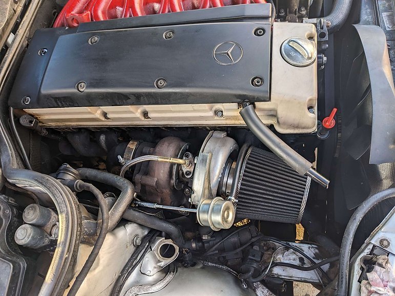 OM606 Budget Turbo Kit for Mercedes E300 (W210) - Image 4