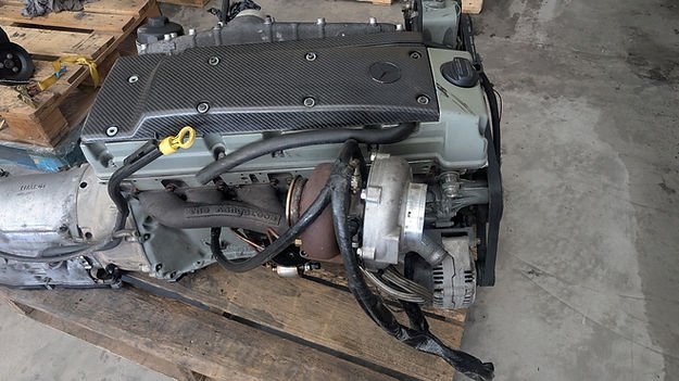 Rebuilt Mercedes-Benz OM606 Turbo Diesel Engine - Image 12