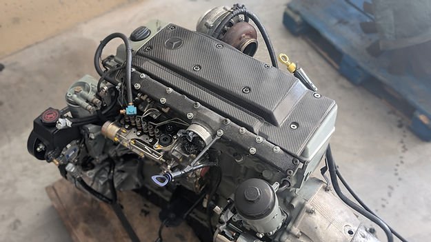 Rebuilt Mercedes-Benz OM606 Turbo Diesel Engine - Image 8