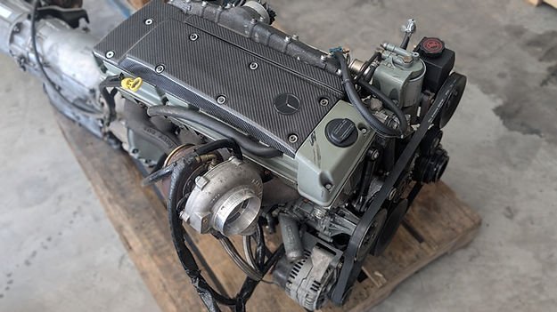 Rebuilt Mercedes-Benz OM606 Turbo Diesel Engine - Image 9