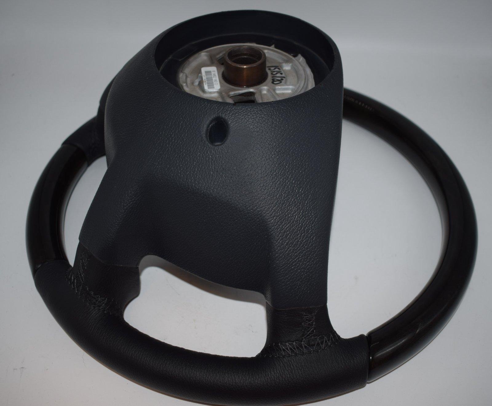 Original Mercedes Wooden Steering Wheel - Image 4