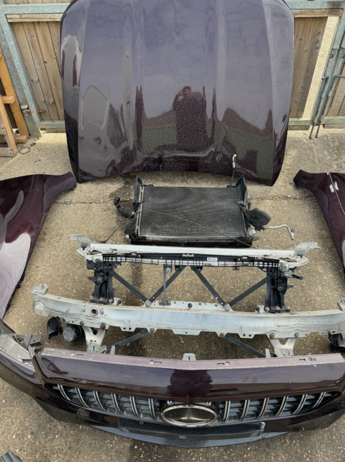 Mercedes W238 E-Class Coupe — Complete Front Package (Bumper · Bonnet · Headlights) - Image 4