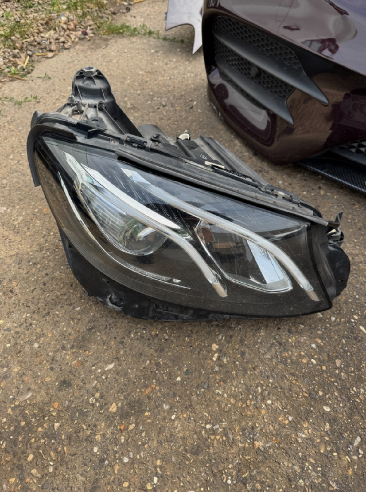 Mercedes W238 E-Class Coupe — Complete Front Package (Bumper · Bonnet · Headlights) - Image 2