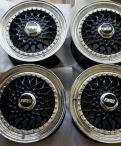 forged BBS RS317 three-piece wheels