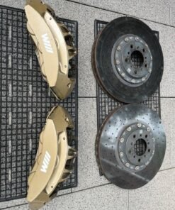 BMW ceramic front brake system for the BMW M2, M3, and M4 Competition models