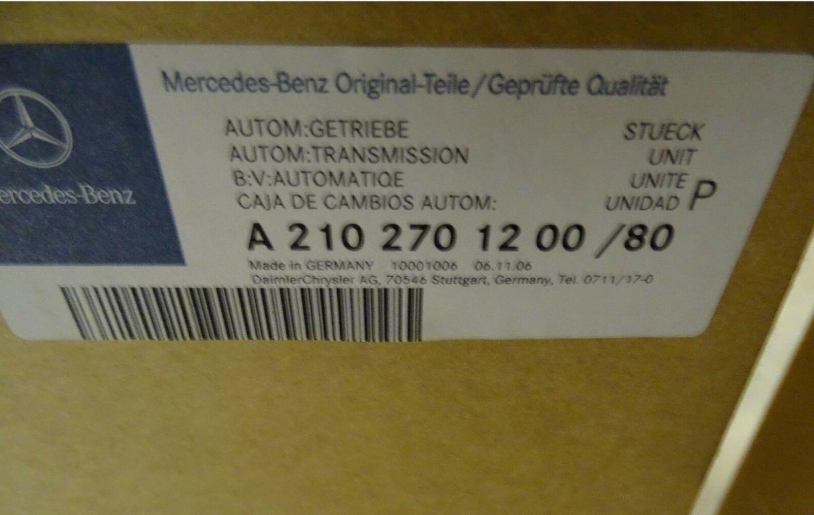 Mercedes E-Class W210 Automatic Transmission - Image 3