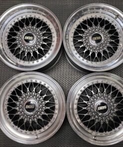 Staggered 3-Piece 17″ BBS RS Wheels