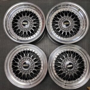 Staggered 3-Piece 17″ BBS RS Wheels