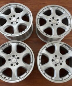 Staggered 18 R129 Silver Arrow Wheels