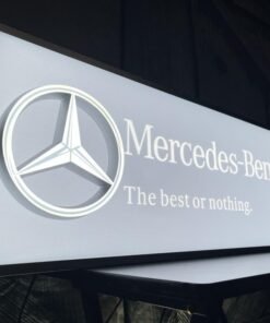 Mercedes-Benz Promotional Illuminated Sign