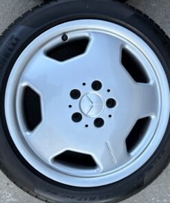 Alternative view of 17″ AMG Aero II Monoblock Wheels with Pirelli Tires