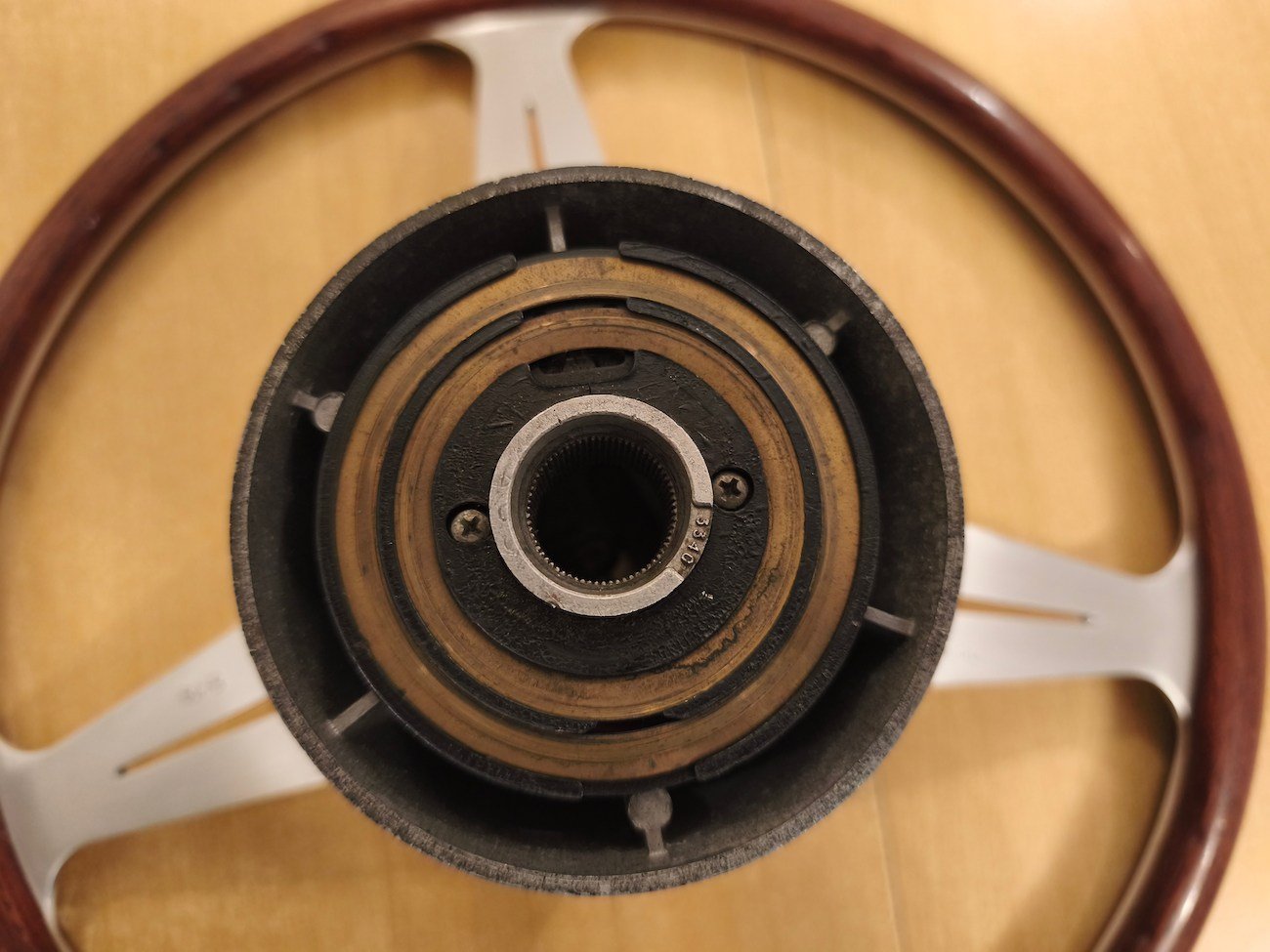 Nardi Wood Steering Wheel - Image 3